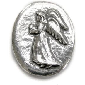 Basic Spirit Angel/Faith Pocket Token (Coin) Handcrafted Pewter Lead-Free CN-2