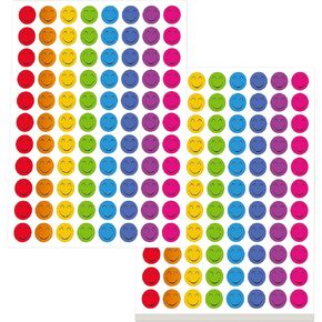 Mini Star Stickers Mega Bundle 5280 PCS in 8 Colors for Reward Behavior Chart 3/8 inch