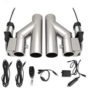 SPELAB Stainless Steel Exhaust Pipe Kit (2.5 inch)
