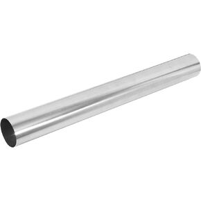 X AUTOHAUX Straight 4" OD 35" Length DIY Custom Mandrel Exhaust Pipe 4 Inch Tube Pipe T304 Stainless Steel Universal Fit