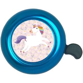 Unicorn Bike Bells for Kids Boys Girls Adults Unicorn Mountain Bike Childrens Kids Bike Beach Cruiser Scooter Colorful, Love Unicrons, Black Blue Red Gold Silver Purple Aluminum
