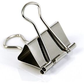 Extra Large Binder Clips 2 Inch (48 Pack), Big Paper Clamps for Office and Home Supplies, Black