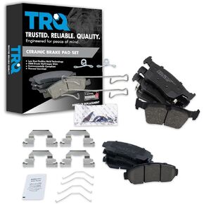 TRQ Brake Pads Compatible with 2019-2021 Acura RDX
