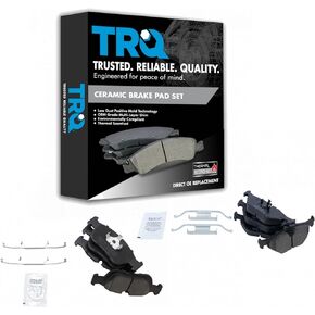 TRQ Ceramic Brake Pads Compatible with 1988-1999 BMW