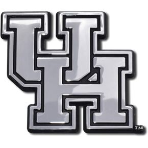 University of Houston Chrome Auto Emblem (‘’UH")