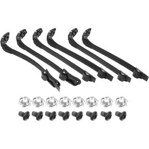 Ratchet Belt Shoes Accessories Inline Roller Shoes Strap: Replacements Screws Nuts Skates Buckles Snowboard Bindings Parts Shose Equipment Accessory 3 Sets Ratchet Belt Shoes Accessories
