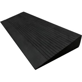 Squat Wedge Block, Extra Large One-Piece Squat Wedge Slant Board for Squats, Heel Elevated Squat, Knees Over Toes Squats, Calf Stretches, Weightlifting and Recovery Training