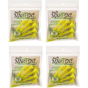 Martini 3 1/4" Step-Up Golf Tees - 4 Pack (20 Tees) (Yellow)