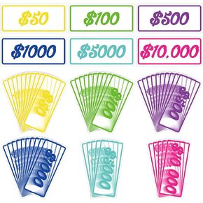 50 Pcs Cash Stuffing Placeholder for Envelopes Binder Pocket Cash Stuffing Cash Placeholder Cash Envelope Place Holder for 100 Envelopes Money Saving Challenge