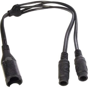 TECMATE Optimate Cable O-35, Y-Splitter, SAE in to 2 x DC sockets Out