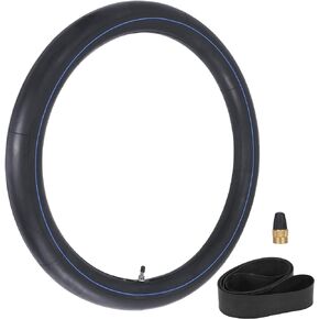 80/100-21 2.75/3.00-21 Dirt Bike Inner Tube,Heavy Duty 2 mm Reinforced Thickness 90/90-21 Dirtbike Tubes with Rim Strip Copper Dust Caps for Motocross Enduro Use
