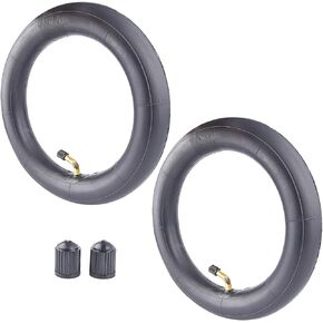 RUTU 10x2.125 inner tubes - Heavy-Duty 10x2 10x2.125 Inner Tube Replacement for 2-Wheel Self-Balancing Electric Scooter, Kid's Bike, Trike, Strollers, Most Scooter tire Tubes 2-Pack