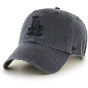 '47 Los Angeles Dodgers Clean Up Dad Hat Baseball Cap - Charcoal/Black
