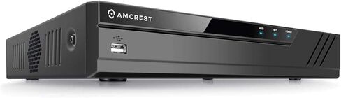Amcrest 4K UltraHD 8 Channel DVR Security System Recorder, 8MP Security DVR for Analog Security Cameras & Amcrest IP Cameras, Remote Smartphone Access, HDD & Cameras NOT Included (AMDV8M8-H5)(Renewed) in Saudi Arabia