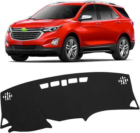 FIILINES Dash Cover Compatible with Chevy/Chevrolet Equinox 2018-2023 Dashboard Mat Cover Equinox Accessories Sunshade Nonslip Mesh Protector No Glare in Saudi Arabia