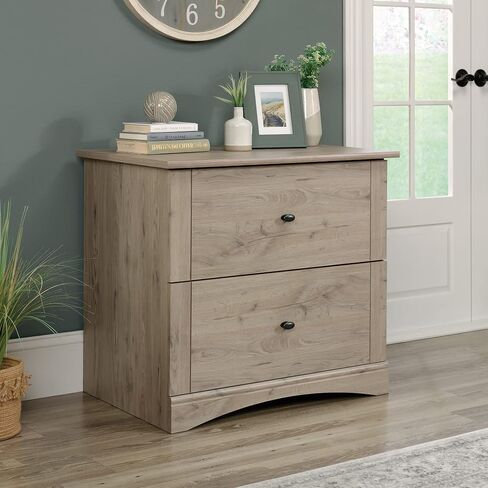 Sauder Miscellaneous Office Lateral File, L: 32.05" x W: 21.97" x H: 29.01", Laurel Oak Finish in Saudi Arabia