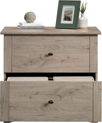 Sauder Miscellaneous Office Lateral File, L: 32.05" x W: 21.97" x H: 29.01", Laurel Oak Finish in Saudi Arabia