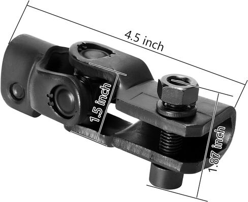 Roykaw Golf Cart Steering Yoke Assembly for EZGO RXV 2008-up Gas&Electric Golf Cart, Universal Joint, OEM#604613 in Saudi Arabia