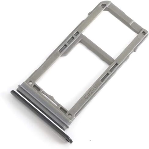 SIM Micro SD Card Tray Holder Slot with Rubber Waterproof Gasket Ring Replacement for Samsung Galaxy Note 8 (Single SIM Version) (Black) in Saudi Arabia