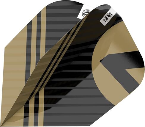 Target Darts Chicane Design 3 x Sets of Pro. Ultra Black Ten-X Dart Flights - 9 in Total in Saudi Arabia