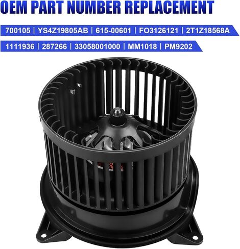 محرك منفاخ HVAC يناسب Ford Focus 2000 2001 2002 2003 2004 2005 2006 2007، 2010-2013 Ford Transit Connect AC سخان منفاخ مروحة المحرك يستبدل # 700105، YS4Z 19805 AB in Saudi Arabia