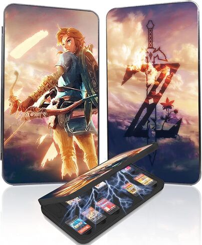 حافظة بطاقات الألعاب لجهاز نينتندو سويتش، حامل بطاقات ألعاب سويتش ثلاثي الأبعاد، صندوق تخزين بطاقات ألعاب سويتش، منظم بطاقات ألعاب سويتش ذو سعة كبيرة، 24 فتحة (B-1) in Kuwait