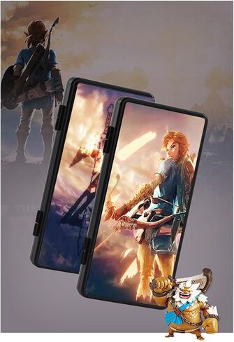 حافظة بطاقات الألعاب لجهاز نينتندو سويتش، حامل بطاقات ألعاب سويتش ثلاثي الأبعاد، صندوق تخزين بطاقات ألعاب سويتش، منظم بطاقات ألعاب سويتش ذو سعة كبيرة، 24 فتحة (B-1) in Kuwait