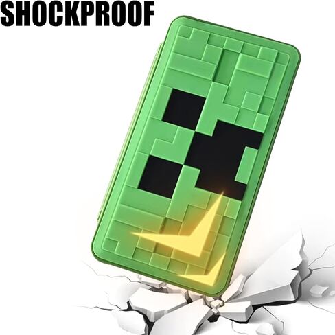 حافظة بطاقات الألعاب لجهاز نينتندو سويتش، حامل بطاقات ألعاب ريليف سويتش، صندوق تخزين بطاقات ألعاب سويتش، منظم بطاقات ألعاب سويتش ذو سعة كبيرة، 24 فتحة (C-4) in Kuwait