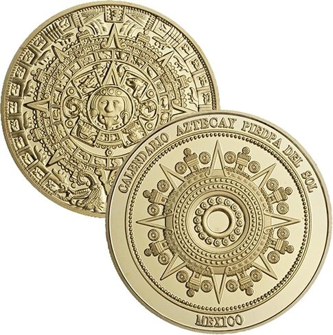 المكسيك المايا ازتيك التقويم الفن النبوة ثقافة التحدي عملة in Kuwait