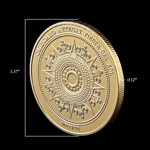 المكسيك المايا ازتيك التقويم الفن النبوة ثقافة التحدي عملة in Kuwait