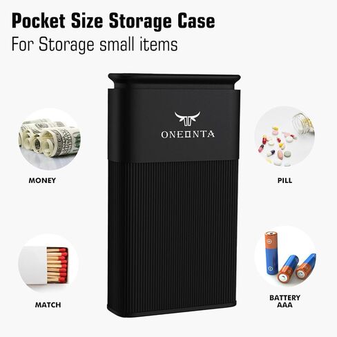 ONEONTA Storage Carrying Case with Magic Function - Plastic Hard Holder Case - Small Travel Money Box for Protective Small Items in Saudi Arabia