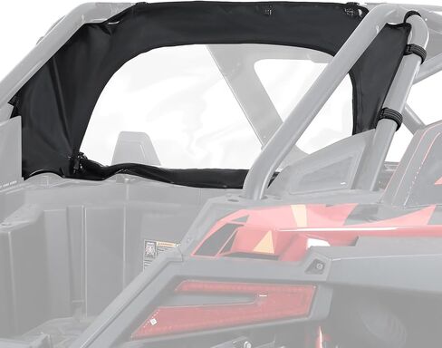 KEMIMOTO PRO XP Rear Windshield - UTV Back Windshield Soft Rear Window Compatible with RZR PRO XP /Turbo R 2020-2024 - Dust Stopper, Dustproof, Rainproof Panel Accessories in Saudi Arabia