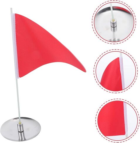 1 Set Golf Flagpole, Portable Flag Pole Golf Hole Cup Tray Golfing Practice Flags Portable Golf Practice Flag Golfing Flag Target in Saudi Arabia