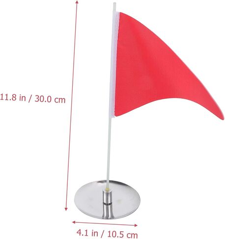 1 Set Golf Flagpole, Portable Flag Pole Golf Hole Cup Tray Golfing Practice Flags Portable Golf Practice Flag Golfing Flag Target in Saudi Arabia