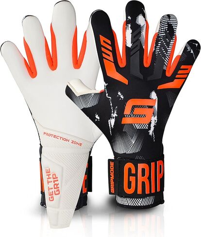 Gripmode Gravity Hybrid Goalkeeper Gloves Adult and Child with Griptec® Latex Lining I Suitable in All Weather I Football Goal Protection for Children, Teenagers & Adults I Size 7-11 in Saudi Arabia