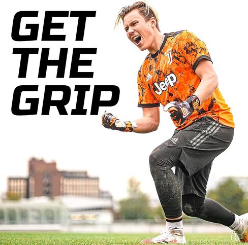 Gripmode Gravity Hybrid Goalkeeper Gloves Adult and Child with Griptec® Latex Lining I Suitable in All Weather I Football Goal Protection for Children, Teenagers & Adults I Size 7-11 in Kuwait