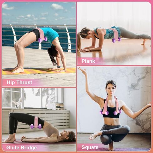 حزام دفع الورك للدمبل، حزام غنيمة لتمرين دفع الورك، سهل الاستخدام مع الدمبل أو أجراس كيتل أو الألواح، قابل للتعديل وغير قابل للانزلاق للخصر مبطن وسادات دفع الورك لحماية جسمك in Kuwait