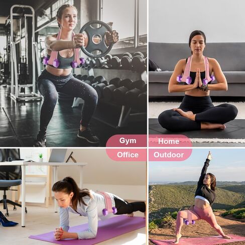 حزام دفع الورك للدمبل، حزام غنيمة لتمرين دفع الورك، سهل الاستخدام مع الدمبل أو أجراس كيتل أو الألواح، قابل للتعديل وغير قابل للانزلاق للخصر مبطن وسادات دفع الورك لحماية جسمك in Kuwait