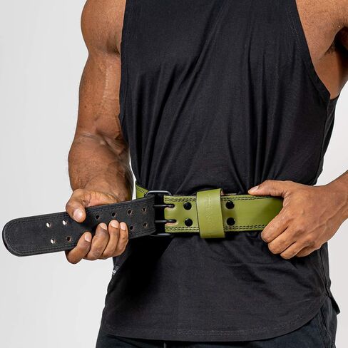 حزام رفع الأثقال الجلدي 7 مم (IPF، USAPL، USPA، IPL USAW وIWF معتمد) - حزام رفع أثقال ممتاز مدبب 4 بوصة إلى 2 بوصة للرفع الأولمبي، رفع الأثقال، التدريب المتقاطع، صالة الألعاب الرياضية، التمارين وتدريب الأثقال - أحزمة رفع الأثقال للرجال والنساء in Saudi Arabia