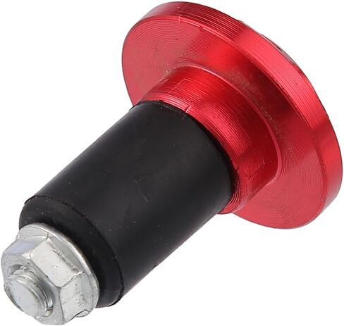 X AUTOHAUX 1 Pair 7/8" 22mm Motorcycle Hand Grips Handlebar End Slider Caps Plug Aluminum Alloy in Kuwait