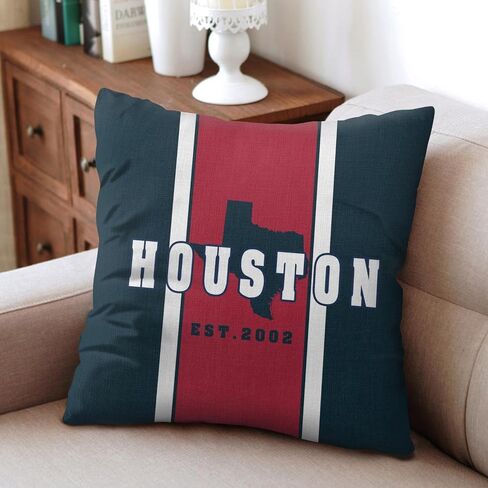2pcs Football City Throw Pillow Covers, Football Pillow Case Decoration for Home Sofa, Football Fan Gifts for Men Women 18 x 18 inch in Saudi Arabia