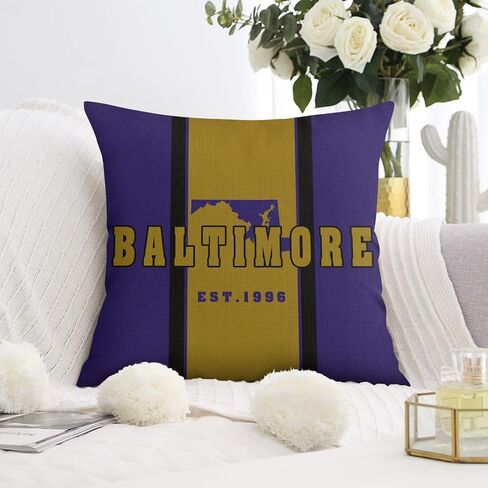 2pcs Football City Throw Pillow Covers, Football Pillow Case Decoration for Home Sofa, Football Fan Gifts for Men Women 18 x 18 inch in Saudi Arabia