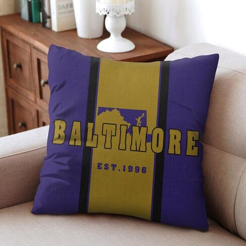 2pcs Football City Throw Pillow Covers, Football Pillow Case Decoration for Home Sofa, Football Fan Gifts for Men Women 18 x 18 inch in Saudi Arabia