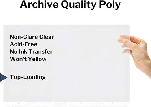 واقي ورق بالحجم القانوني من Dunwell - (ثقيل الوزن، 50 حزمة)، أكمام ورقية قانونية مقاس 8.5 × 14، 7 فتحات مثقوبة لملف قانوني ثلاثي الحلقات أو مجلد ذو 4 حلقات بالحجم القانوني، جودة أرشيفية، واقيات أوراق طويلة in Kuwait