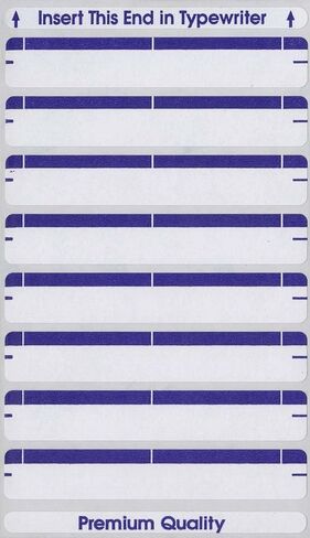 ملصقات مجلد ملفات أرجوانية من ماكو، 9/16 × 3-7/16 بوصة، 248 لكل صندوق (FF-L10) in Kuwait