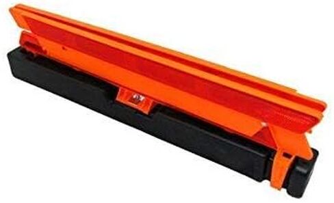 عاكسات مثلثة على جانب الطريق في حالات الطوارئ، (معتمدة من وزارة النقل)، سلامة الشاحنات الكبيرة، علامات تحذير قابلة للطي مع حقيبة سفر، 3 عبوات in Kuwait