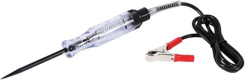 السيارات 6 فولت 12 فولت 24 فولت تيار مستمر سيارة شاحنة الجهد جهاز فحص الدائرة الكهربائية مع قلم التحقيق الطويل ضوء لمبة لاختبار السيارة VoltMet in Kuwait