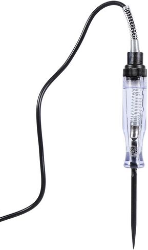 السيارات 6 فولت 12 فولت 24 فولت تيار مستمر سيارة شاحنة الجهد جهاز فحص الدائرة الكهربائية مع قلم التحقيق الطويل ضوء لمبة لاختبار السيارة VoltMet in Kuwait