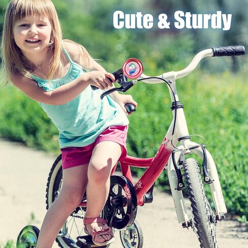 Akkya Bike Bicycle Bell Horn for Kids Adults Unicorn Cycling Handlebars Knee Scooter Accessories for Women Girls Electric Mountain Bike Ring Bell Biking Bicicle Accessories Loud in Saudi Arabia