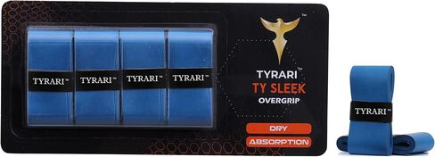 Ty Sleek: Ultrathin, Sweat-Absorbing Overgrip for Precision and Comfort. Ideal for Tennis, Pickleball, Badminton, Paddle, Squash, and More. Pack of 4 in Saudi Arabia